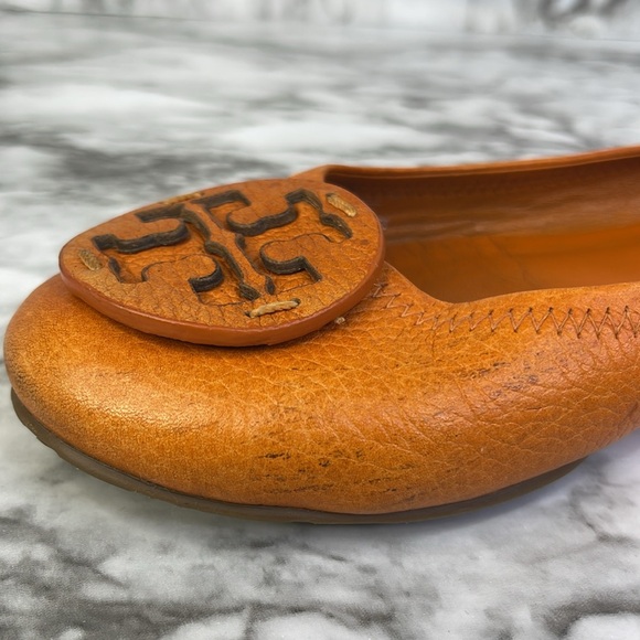 Tory Burch Reva Ballet Flats Womans 9 nude - Picture 10 of 14